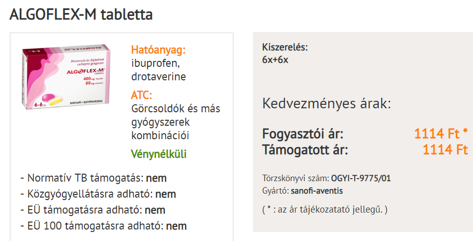 közös készítmények ár)