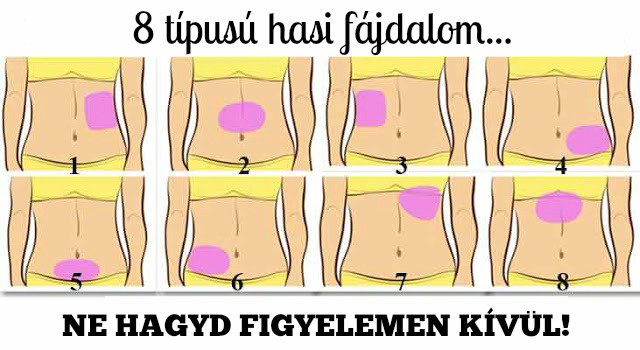 hasi fájdalom középen