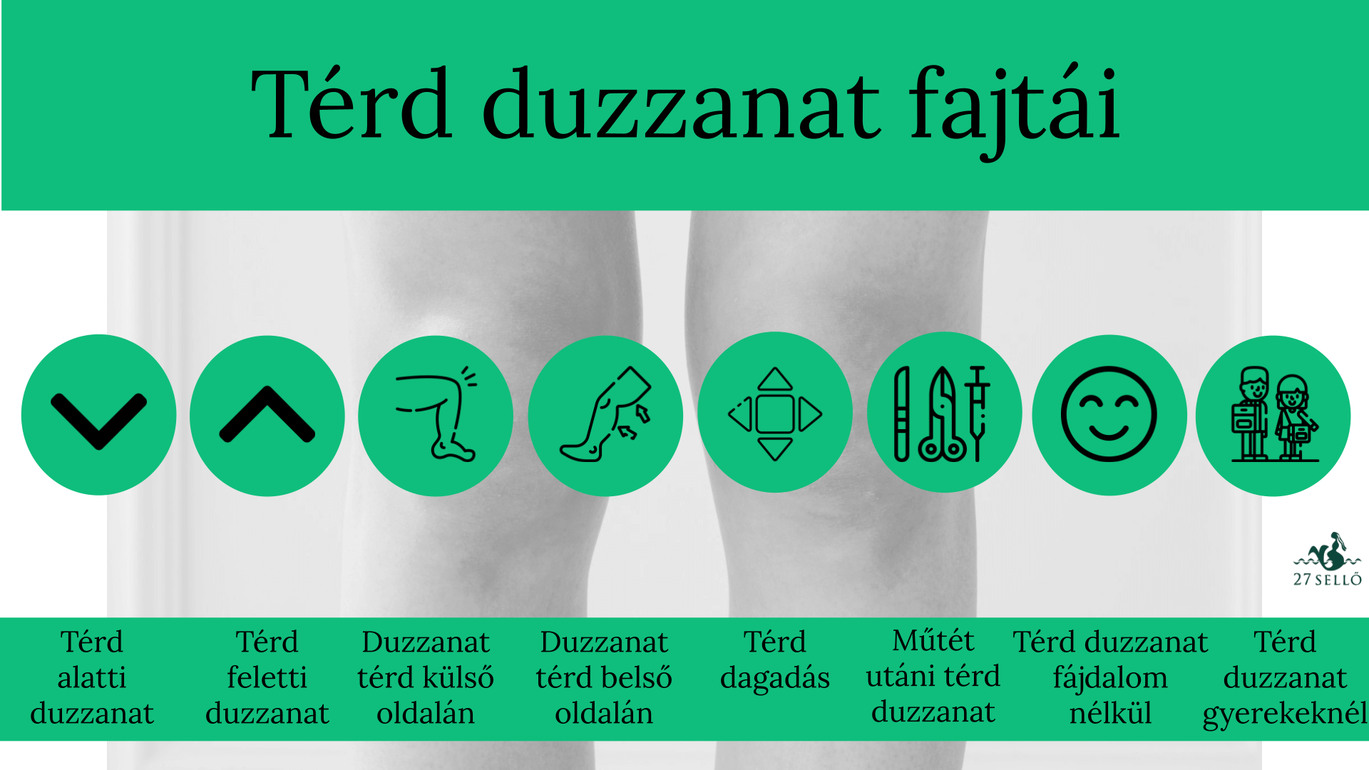 a láb duzzanata térd törés után